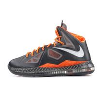 Nike LeBron X Black History Month 583109-001 42 juoda/oranžinė
