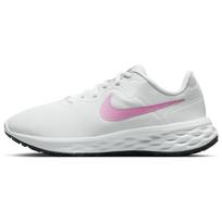 Nike Revolution 6 Next Nature Balti Rožiniai Moteriški Bėgimo Bateliai Fossil-Stone Black DC3729-103 36 white