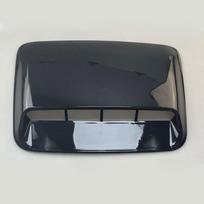 Oro išleidimo angos dangčio apdaila Universalus automobilio gaubto kaušo oro srauto įsiurbimo angos dangtis Bright Black