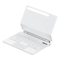 BT Wireless Magic Keyboard Case For Samsung Galaxy Tab S11 S10Lite S10FE S9FE S9 S8 S7 10.9 11 Inch With Trackpad Backlight English&Samsung Tab S11 balta