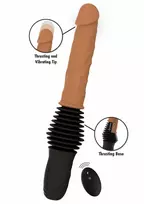 HIDDEN DESIRE HIDDEN DESIRE INFERNO Double Thrusting Silicone Intimate Machine, Remote, 5cm