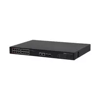 PoE šakotuvas 100Mbps 16portu+2G uplink + 2SFP, ePoE 8 portai, ePoE iki 800m, Hi-PoE | 4101-16ET240 | 6923172544926