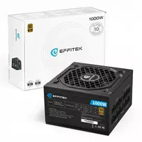 EFFITEK Netzteil 1000W Gold ATX 3.1, PCI 5.1 Modularer Kabel | EG-1000 | 4262478810031