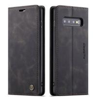Suitable for Samsung S10Plus protective case, S9 card slot phone case, S24 leather case, S21 magnetic case with stand Samsung S24 Ultra juoda