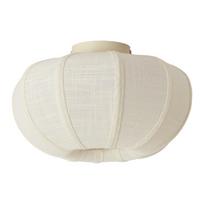 Kreminės spalvos lubinis šviestuvas ø 30 cm su tekstiliniu gaubtu Zosia – Light & Living