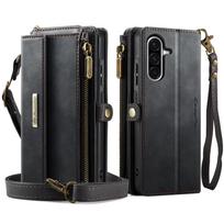 Suitable for iPhone 16 phone case with card slot wallet, Samsung S24FE phone leather case, A16 protective case iPhone16 ProMax juoda