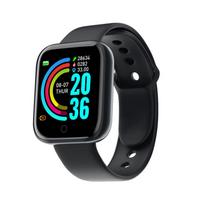 Daugiafunkcis išmanusis laikrodis Vyrams Moterims Bluetooth Prijungtas Telefonas Muzika Sportas Fitnesas Apyrankė Miego Monitorius Y68 Išmanusis Laikrodis D20 gray