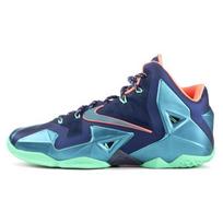 Nike LeBron 11 Akron Vs. Miami 616175-400 45 mėlyna