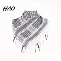 Women Tassel Scarf Thickened Palestine Keffiyeh Wide Printed Vintage Sunshade Decorative Thick Shawl Neck Protection Unisex Soft Warm Four Season 110cm