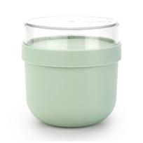Dėžutė maistui Brabantia Make & Take, 0.5 l, 11 cm x 11 cm, žalia sp.