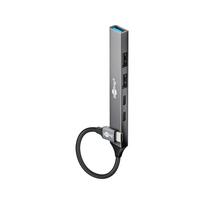 Goobay Slim 5-Port USB Hub, USB-C to USB-C/USB-A, 5Gbit/s | 74460