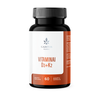 Gamtos namai Vitaminų kompleksas D3+K2, N60