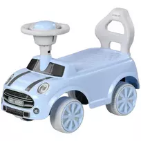 Vaikiškas paspiriamasis automobilis, šviesiai mėlyna, 53 x 52 x 35 cm