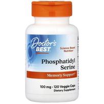 Doctor's Best Fosfatidilserinas su SerinAid 100 mg - 120 Veg kapsulių
