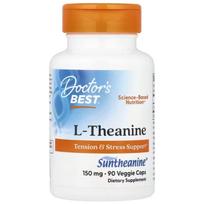 Doctor's Best L-teaninas su saulteaninu 150 mg - 90 kapsulių
