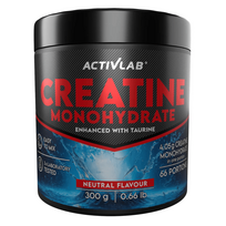 „Activlab“ kreatino monohidratas + taurinas, be skonio – 300 g