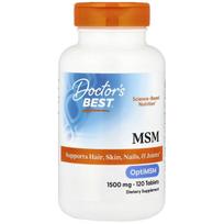 Doctor's Best MSM su OptiMSM 1500 mg - 120 tablečių
