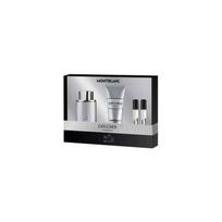 Mont Blanc Explorer Platinum Gift Set - rinkinys - EDP 100 ml, dušo želė 100 ml ir mini EDP 2 x 7,5 ml