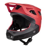 Šalmas FORCE Drop // dydis: L - XL (58-61 cm) (juoda/raudona)
