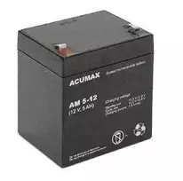 Baterija EMU AM 5-12 T2 VRLA AGM 12 V 5 Ah, nereikalaujanti priežiūros, atspari vibracijai