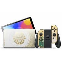 Nintendo Switch OLED modelis Zelda: Tears of the Kingdom ribota laida Gold/ White EU | NXHWO005 | 045496597344