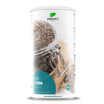 NATURE'S FINEST BIO CHIA SEEDS Ekologiškos ispaninio šalavijo (chia) sėklos