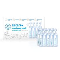 KATAREK Fiziologinis druskos tirpalas 10x5ml NaCl 0,9 %