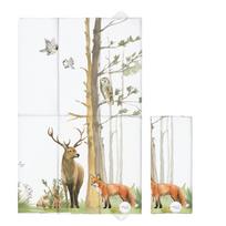 CEBA sulankstomas vystymo kilimėlis 60x40 Basic Woodland