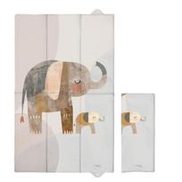 CEBA Sulankstomas vystymo kilimėlis, didelis 50x80 Basic Elephant Family