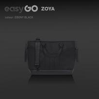 EASY GO HERO ZOYA EBONY BLACK vežimėlio krepšys