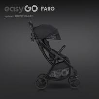 EASY GO FARO EBONY BLACK vežimėlis