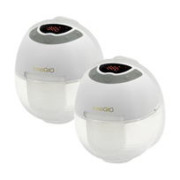 INNOGIO Dvigubo korpuso elektrinis pientraukis GIOmum Line Discreet Light Double