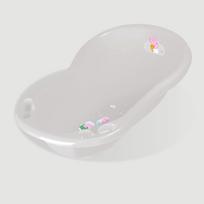 KEEEPER 18423 MARIA PEPPA PIG Vonia 84 cm su kamščiu šviesiai pilka