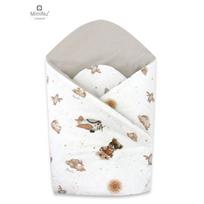 KIECZMERSKI Standintas vytinys 75x75 cm MIMINU DESIGN Smėlio spalvos meškiukai, 100% medvilnė