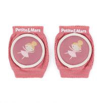 PETITE&MARS Follow Dusty Rose elastiniai šliaužiojantys kelių pagalvėlės 6 m+