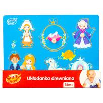 SMILY PLAY Pelenės medinė dėlionė