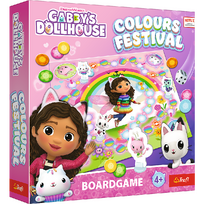 Žaidimas TREFL Spalvų festivalis „Gabi's Cat House“.