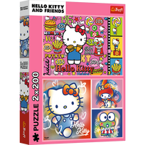 TREFL galvosūkis 2x200 Hello Kitty ir draugai