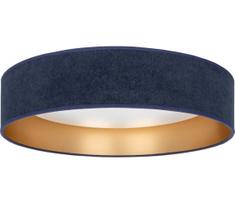 Brilagi-LED dimeriuojamas šviestuvas VELVET SM. VARI, 36 W / 230 V, 3000–6500 K, Ø 55 cm, mėlynas/auksinis, su nuotoliniu pultu