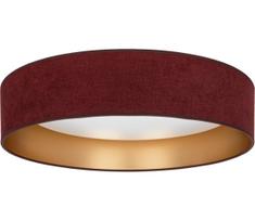 Brilagi-LED Dimeriuojamas šviestuvas VELVET SM. 36W/230V 3000–6000K Ø 55 cm vyno raudona/auksinė WT+DO