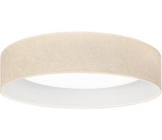 Brilagi-LED dimeriuojamas šviestuvas VELVET SM. VARI 24W/230V 3000–6500K Ø45 cm kreminis + nuotolinis pultas