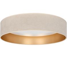 Brilagi-LED dimeriuojamas šviestuvas VEL. SM. ST. 24W/230V 3000-6000K Ø 45 cm kreminė/auksinė WT+DO