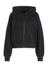 Adidas Sportswear - W Ak Sl Fz Hd - Sportinis džemperis su gobtuvu - Juoda