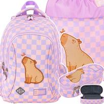 Mokyklinis rinkinys Chill Capybara – St.Right