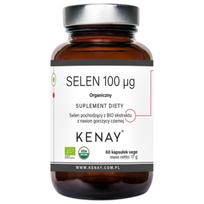 Kenay Organinis selenas 100 mcg - 60 kapsulių