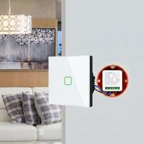 Įleidžiamas „GreenBlue“ WiFi relė, „Android“/„iOS“/„Alexa“/„Google Home“, 100–240 V kintamosios srovės, 50/60 Hz, maks. 16 A, skirtas 150 W LED lempoms, GB739