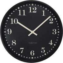 NeXtime Sieninis laikrodis Dickens juodos spalvos 30 cm