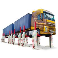 Mobilus 4-ių kolonų bevielis keltuvas sunkiajam transportui EARTHLIFT 8.5t Stertil-Koni