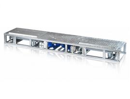 Kompaktiškas amortizatorių, važiuoklės patikros stendas iki 3,5 tonos Unimetal TUZ-2-C