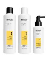 NIOXIN Šampūnas/kondicionierius (2x150 ml), serumas (50 ml) SYSTEM 1